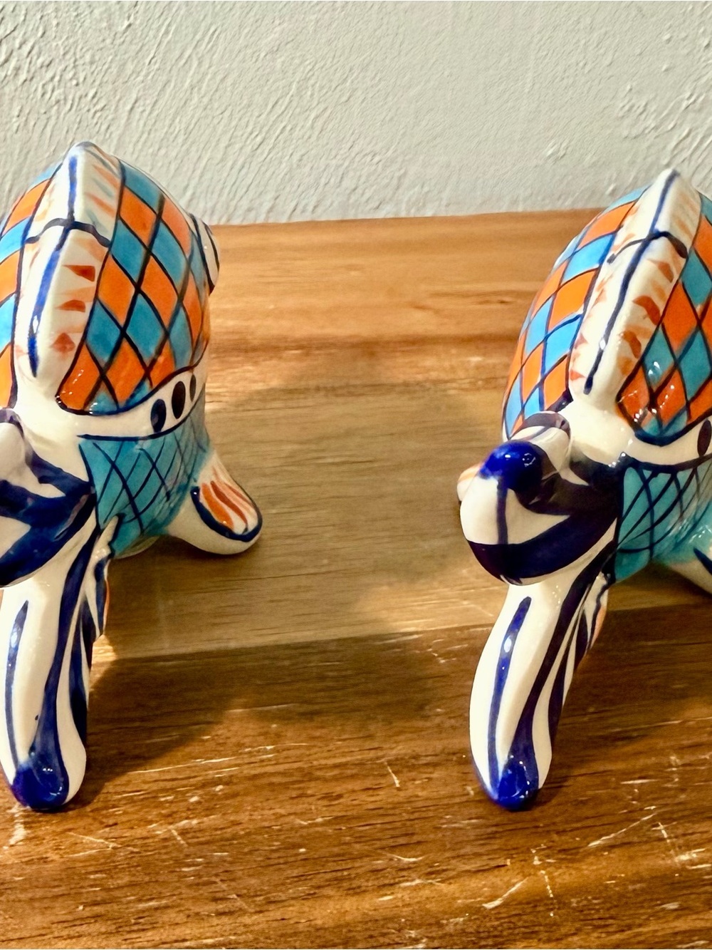 Blue Sky Diane Ceramic Fish Salt & Pepper Shakers – Colorful Tropical Pair - Picture 10 of 10